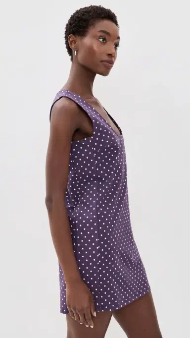 Posse Tommy Dress Purple Polka Dot | Thumbnail 4 Posse Tommy Dress Purple Polka Dot | Thumbnail 4