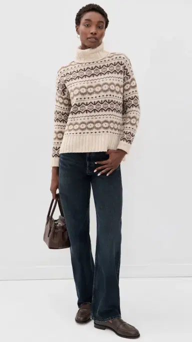 Barbour Helen Knit Sweater Birch Multi | Thumbnail 5 Barbour Helen Knit Sweater Birch Multi | Thumbnail 5