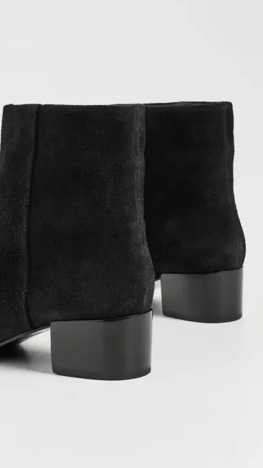 Black Suede Studio Blaze 45 Booties Black Suede | Thumbnail 4 Black Suede Studio Blaze 45 Booties Black Suede | Thumbnail 4