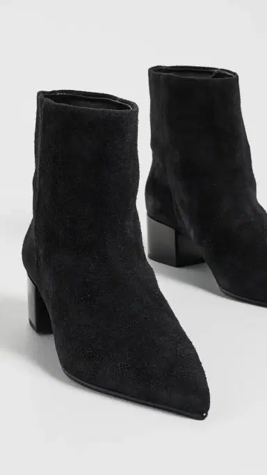 Black Suede Studio Blaze 45 Booties Black Suede | Thumbnail 5 Black Suede Studio Blaze 45 Booties Black Suede | Thumbnail 5