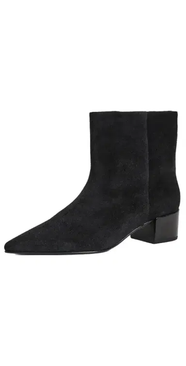 Black Suede Studio Blaze 45 Booties Black Suede | Thumbnail 1 Black Suede Studio Blaze 45 Booties Black Suede | Thumbnail 1