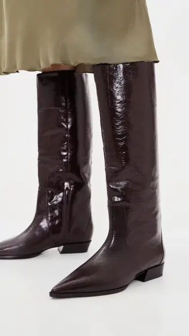 Black Suede Studio Aero 25 Boots Brown Eel Printed Leather | Thumbnail 3 Black Suede Studio Aero 25 Boots Brown Eel Printed Leather | Thumbnail 3