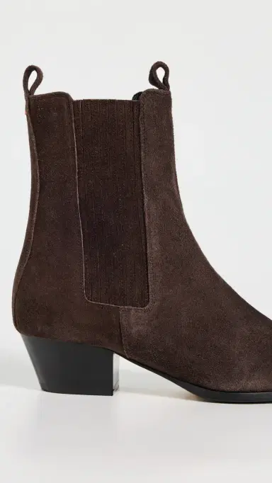 aeyde Agata Cow Suede Leather Moka Boots | Thumbnail 6 aeyde Agata Cow Suede Leather Moka Boots | Thumbnail 6