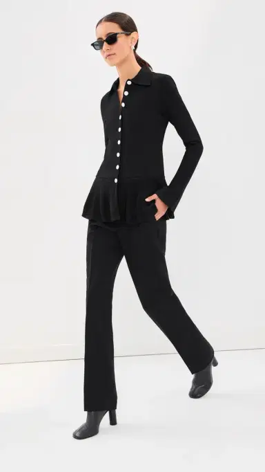 Proenza Schouler Martina Jacket Black | Thumbnail 5 Proenza Schouler Martina Jacket Black | Thumbnail 5