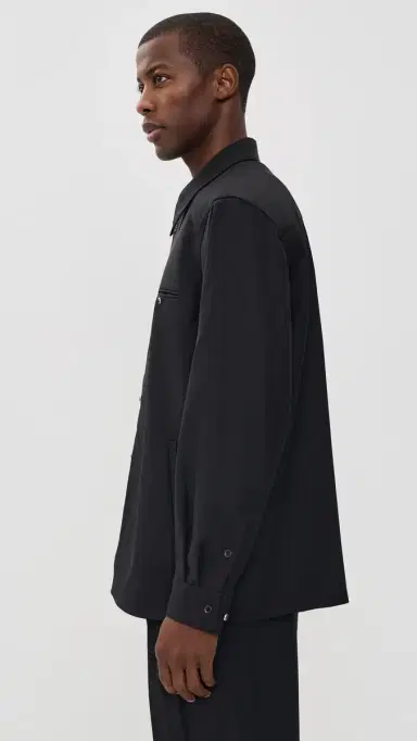 Helmut Lang Tailored Gabardine Shirt Jacket | Thumbnail 4 Helmut Lang Tailored Gabardine Shirt Jacket | Thumbnail 4
