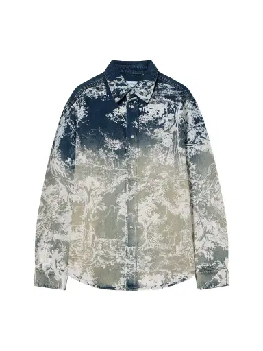 Off-White City Nature Regular Denim Shirt | Thumbnail 1 Off-White City Nature Regular Denim Shirt | Thumbnail 1