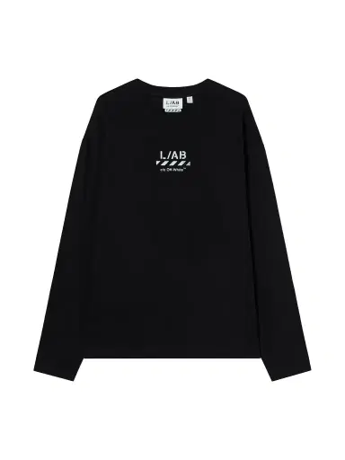 Off-White L/AB Diagonal Long-Sleeve T-Shirt | Thumbnail 1 Off-White L/AB Diagonal Long-Sleeve T-Shirt | Thumbnail 1