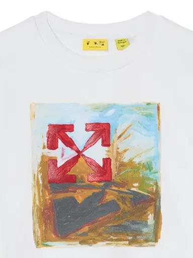 Off-White Arrow Painting Crewneck Sweatshirt | Thumbnail 3 Off-White Arrow Painting Crewneck Sweatshirt | Thumbnail 3