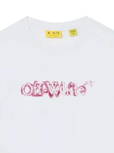 Off-White Big Bookish Watercolor Short Sleeve T-Shirt | Thumbnail 3 Off-White Big Bookish Watercolor Short Sleeve T-Shirt | Thumbnail 3
