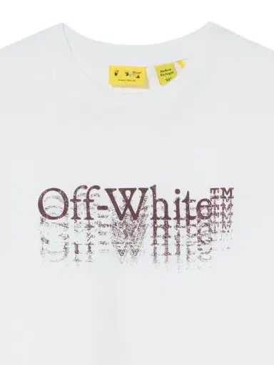 Off-White Big Bookish Stamp Short Sleeve T-Shirt | Thumbnail 3 Off-White Big Bookish Stamp Short Sleeve T-Shirt | Thumbnail 3