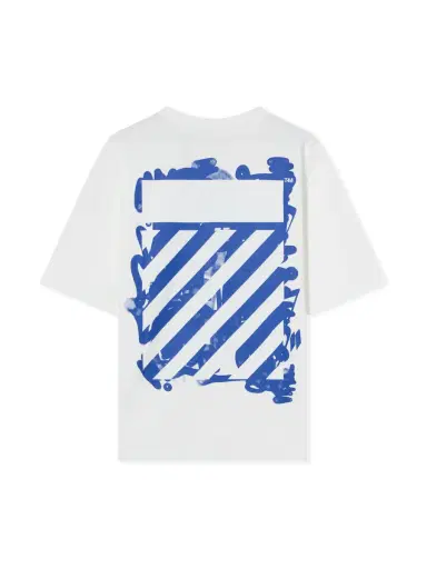 Off-White L/AB Graffiti Diagonal T-shirt | Thumbnail 2 Off-White L/AB Graffiti Diagonal T-shirt | Thumbnail 2