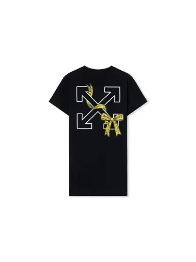 Off-White Industrial Logo T-Shirt Dress | Thumbnail 1 Off-White Industrial Logo T-Shirt Dress | Thumbnail 1