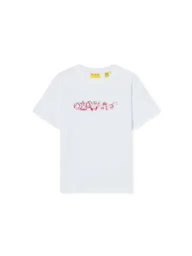 Off-White Big Bookish Watercolor Short Sleeve T-Shirt | Thumbnail 2 Off-White Big Bookish Watercolor Short Sleeve T-Shirt | Thumbnail 2