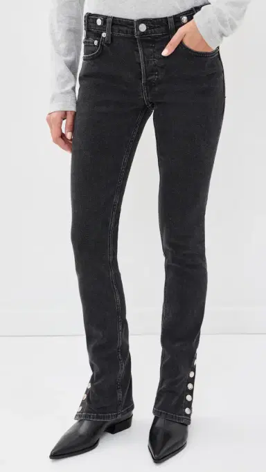 RE/DONE Britt Studded Jeans Back Track | Thumbnail 2 RE/DONE Britt Studded Jeans Back Track | Thumbnail 2
