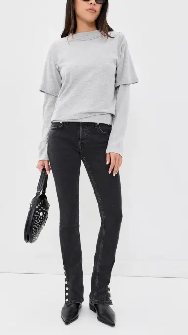 RE/DONE Britt Studded Jeans Back Track | Thumbnail 5 RE/DONE Britt Studded Jeans Back Track | Thumbnail 5