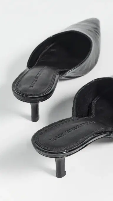 Black Suede Studio Riley 50 Heels BLACK CROC PATENT LEATHER | Thumbnail 4 Black Suede Studio Riley 50 Heels BLACK CROC PATENT LEATHER | Thumbnail 4