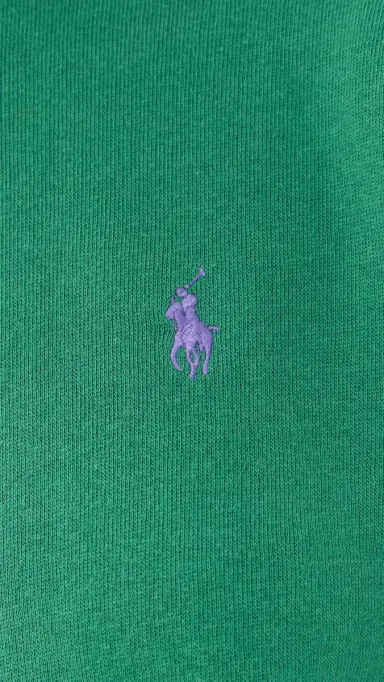 Polo Ralph Lauren Arctic Fleece Knit Crew Neck Sweatshirt Bush Green | Thumbnail 6 Polo Ralph Lauren Arctic Fleece Knit Crew Neck Sweatshirt Bush Green | Thumbnail 6