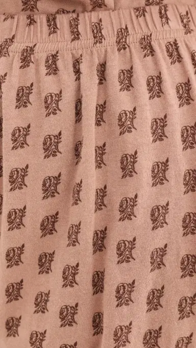 The Great. The Jersey Boxer Shorts Rose Print | Thumbnail 6 The Great. The Jersey Boxer Shorts Rose Print | Thumbnail 6