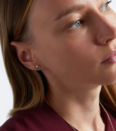 David Yurman Pavé 18kt gold earrings with tanzanites | Thumbnail 3 David Yurman Pavé 18kt gold earrings with tanzanites | Thumbnail 3