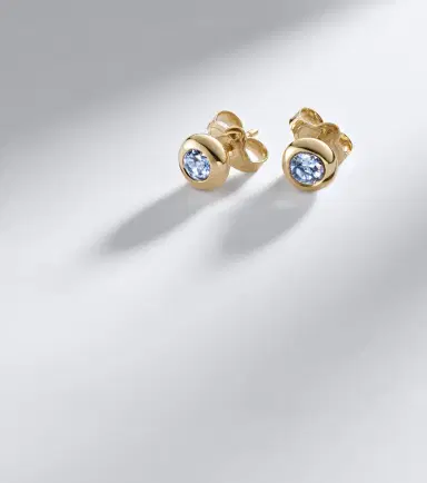 David Yurman Pavé 18kt gold earrings with tanzanites | Thumbnail 5 David Yurman Pavé 18kt gold earrings with tanzanites | Thumbnail 5