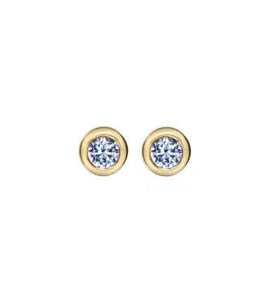 David Yurman Pavé 18kt gold earrings with tanzanites | Thumbnail 1 David Yurman Pavé 18kt gold earrings with tanzanites | Thumbnail 1