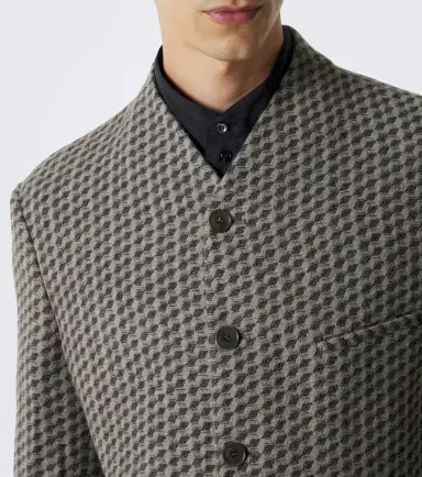 Giorgio Armani Cashmere and wool-blend blazer | Thumbnail 3 Giorgio Armani Cashmere and wool-blend blazer | Thumbnail 3