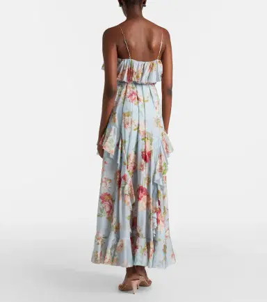 Zimmermann Roselight floral ruffled silk maxi dress | Thumbnail 2 Zimmermann Roselight floral ruffled silk maxi dress | Thumbnail 2