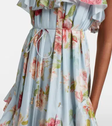 Zimmermann Roselight floral ruffled silk maxi dress | Thumbnail 4 Zimmermann Roselight floral ruffled silk maxi dress | Thumbnail 4