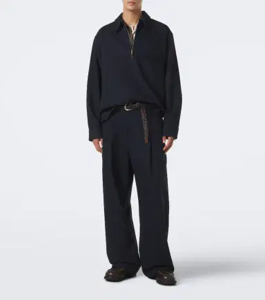 Studio Nicholson Cotton overshirt | Thumbnail 3 Studio Nicholson Cotton overshirt | Thumbnail 3