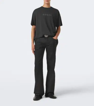 Gucci Horsebit coated flared jeans | Thumbnail 5 Gucci Horsebit coated flared jeans | Thumbnail 5