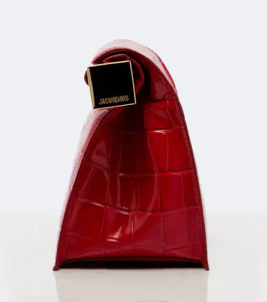 Jacquemus Rond Carré Small croc-effect leather clutch | Thumbnail 2 Jacquemus Rond Carré Small croc-effect leather clutch | Thumbnail 2