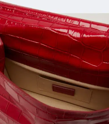 Jacquemus Rond Carré Small croc-effect leather clutch | Thumbnail 3 Jacquemus Rond Carré Small croc-effect leather clutch | Thumbnail 3