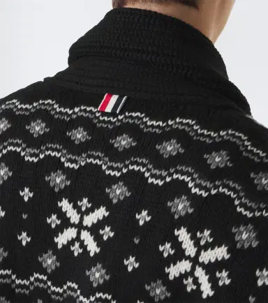 Thom Browne Fair Isle intarsia cashmere cardigan | Thumbnail 8 Thom Browne Fair Isle intarsia cashmere cardigan | Thumbnail 8