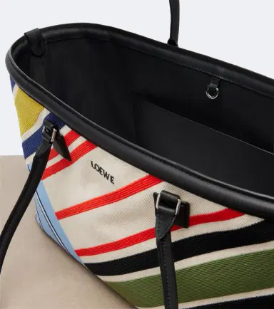 Loewe Verano Large embroidered canvas tote bag | Thumbnail 2 Loewe Verano Large embroidered canvas tote bag | Thumbnail 2