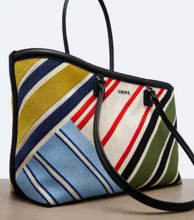 Loewe Verano Large embroidered canvas tote bag | Thumbnail 4 Loewe Verano Large embroidered canvas tote bag | Thumbnail 4