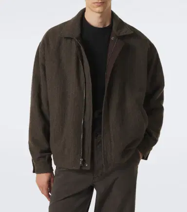 The Row Vana reversible leather blouson jacket | Thumbnail 6 The Row Vana reversible leather blouson jacket | Thumbnail 6