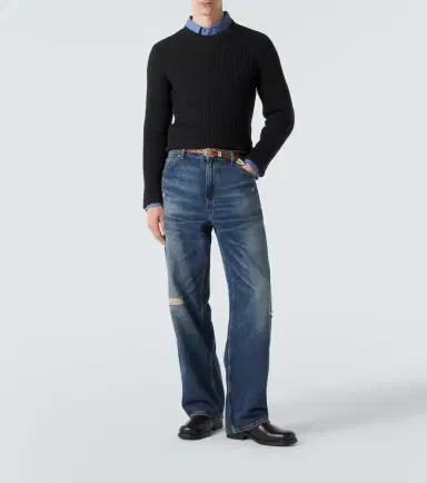 Our Legacy Vast Cut distressed wide-leg jeans | Thumbnail 5 Our Legacy Vast Cut distressed wide-leg jeans | Thumbnail 5
