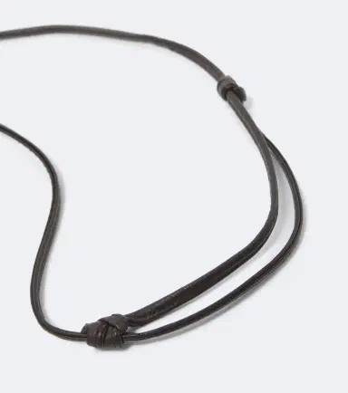 Lemaire Acme leather pendant necklace | Thumbnail 2 Lemaire Acme leather pendant necklace | Thumbnail 2