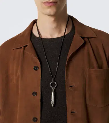 Lemaire Acme leather pendant necklace | Thumbnail 4 Lemaire Acme leather pendant necklace | Thumbnail 4