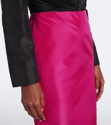 Valentino Silk satin maxi skirt | Thumbnail 3 Valentino Silk satin maxi skirt | Thumbnail 3