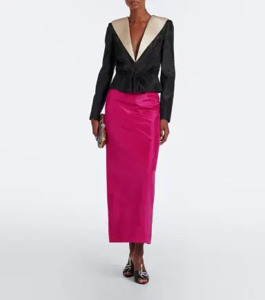 Valentino Silk satin maxi skirt | Thumbnail 4 Valentino Silk satin maxi skirt | Thumbnail 4