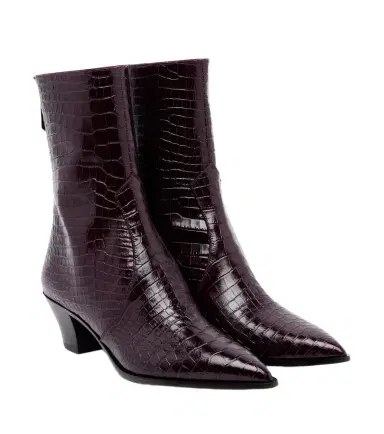 Aquazzura Brunswick croc-effect leather ankle boots | Thumbnail 1 Aquazzura Brunswick croc-effect leather ankle boots | Thumbnail 1