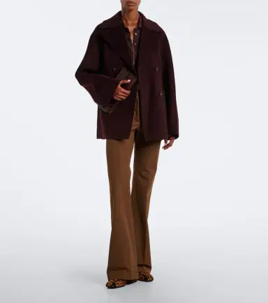 Joseph Tafira gabardine flared pants | Thumbnail 3 Joseph Tafira gabardine flared pants | Thumbnail 3
