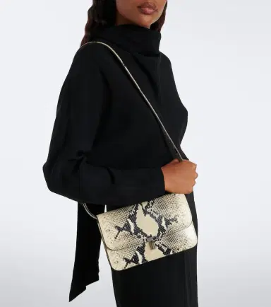 TOTEME T-Lock snake-effect leather crossbody bag | Thumbnail 5 TOTEME T-Lock snake-effect leather crossbody bag | Thumbnail 5