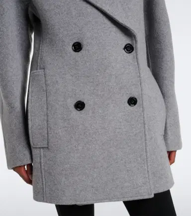 TOTEME Wool and cashmere-blend peacoat | Thumbnail 3 TOTEME Wool and cashmere-blend peacoat | Thumbnail 3