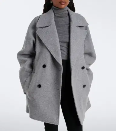 TOTEME Wool and cashmere-blend peacoat | Thumbnail 4 TOTEME Wool and cashmere-blend peacoat | Thumbnail 4