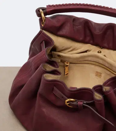 Miu Miu Rendez‑vous leather shoulder bag | Thumbnail 4 Miu Miu Rendez‑vous leather shoulder bag | Thumbnail 4