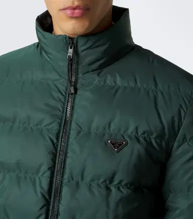 Prada Re-Nylon puffer jacket | Thumbnail 3 Prada Re-Nylon puffer jacket | Thumbnail 3