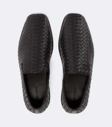 Bottega Veneta Palazzo Intrecciato leather slip-on shoes | Thumbnail 2 Bottega Veneta Palazzo Intrecciato leather slip-on shoes | Thumbnail 2