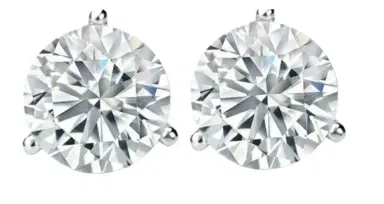 Wish Fine Jewelry 10.03ct Diamond 18K Gold Round Stud Earrings | Thumbnail 1 Wish Fine Jewelry 10.03ct Diamond 18K Gold Round Stud Earrings | Thumbnail 1